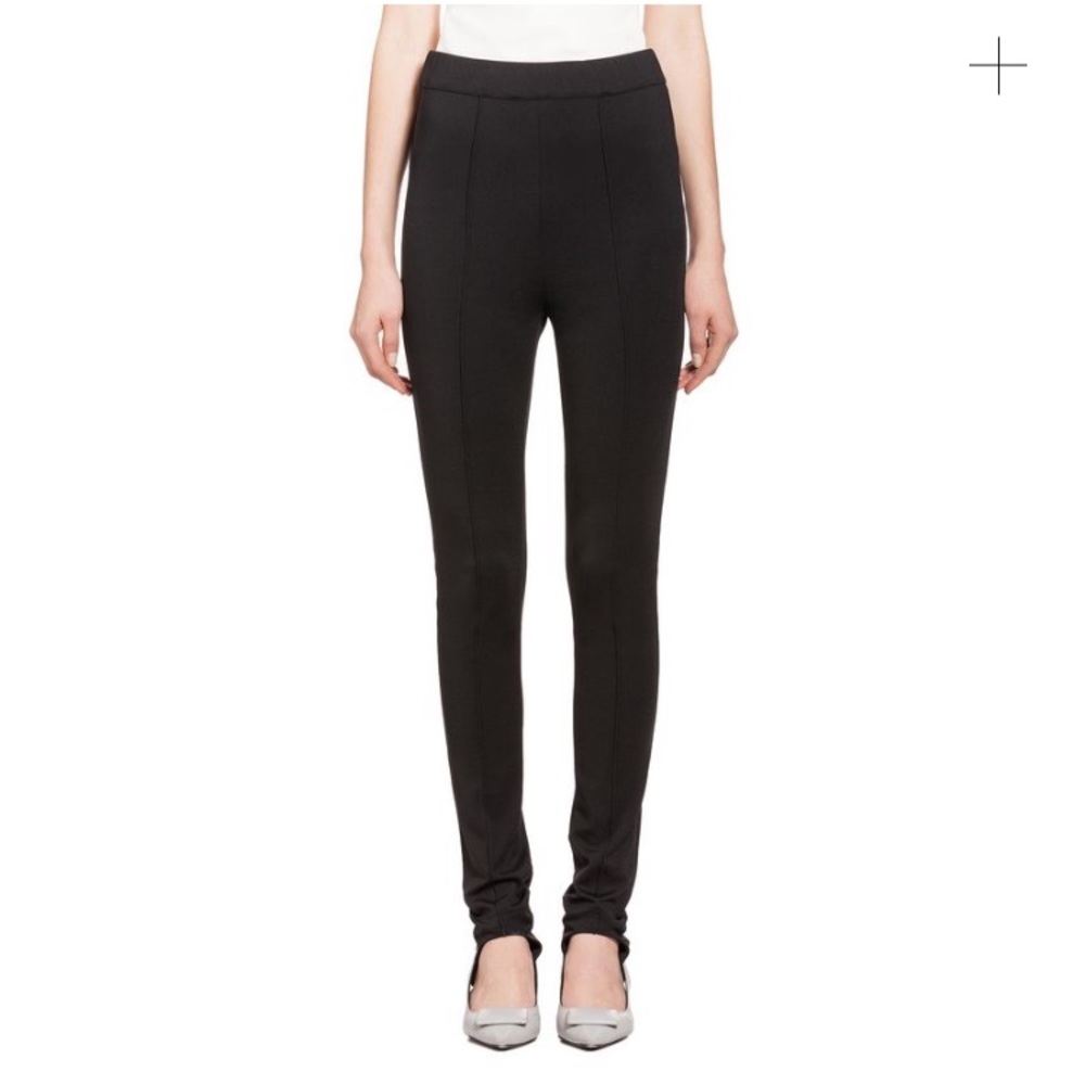 Marni Black Stirrup Pants